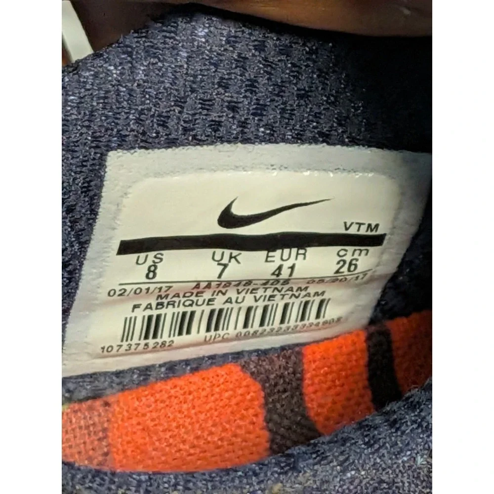 Nike Free Trainer X NFL‎ v7 'Dallas Cowboys' Sneakers AA1948-405 Men's Size 8